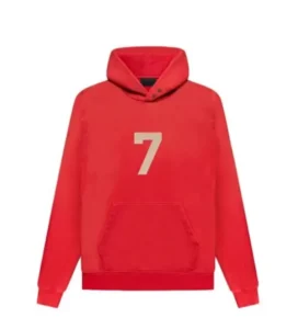 Red Essentials Hoodie