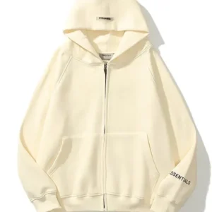 Zip Up Essentials Hoodie