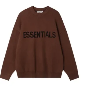 Fear of God Essentials Sweater Knitted Harvest