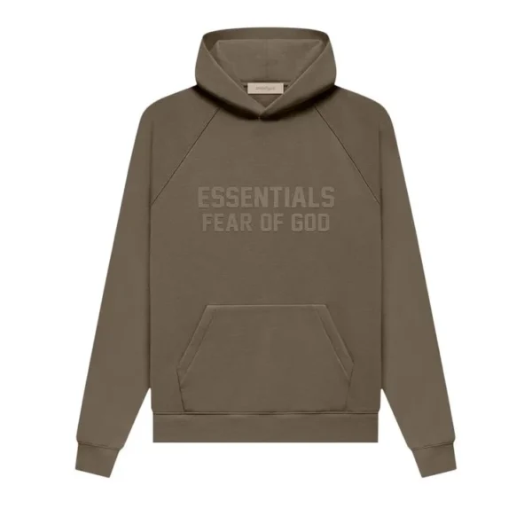 Brown Essentials Hoodie