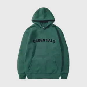 Oversized Essentials Hoodie Green