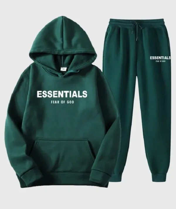 Essentials Green Tracksuit
