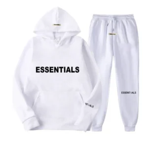 Essentials White Tracksuit